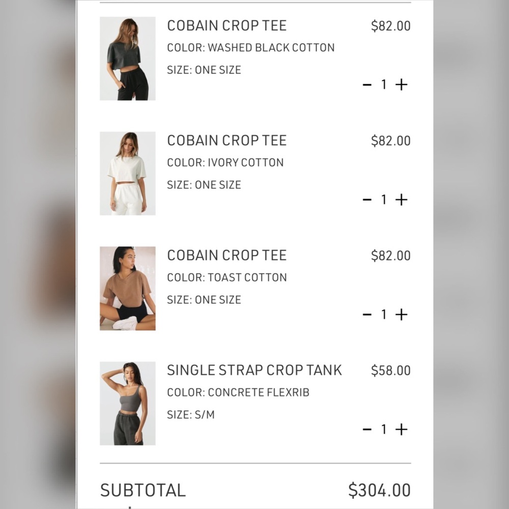 ISO cobain T and long sleeves